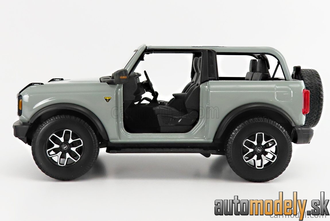 Maisto - FORD USA - BRONCO BADLANDS WITHOUT DOORS 2021 - GREY - 1:18