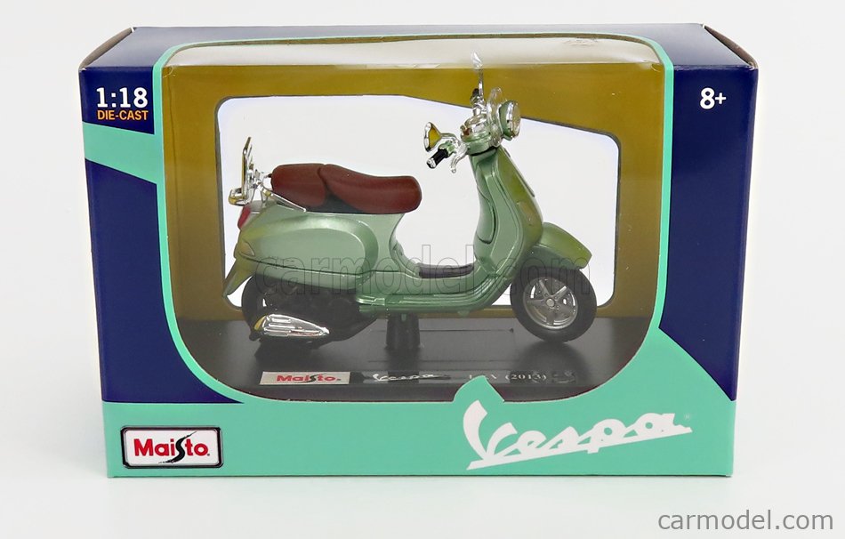 Maisto - PIAGGIO - VESPA LXV 2013 - LIGHT GREEN MET - 1:18