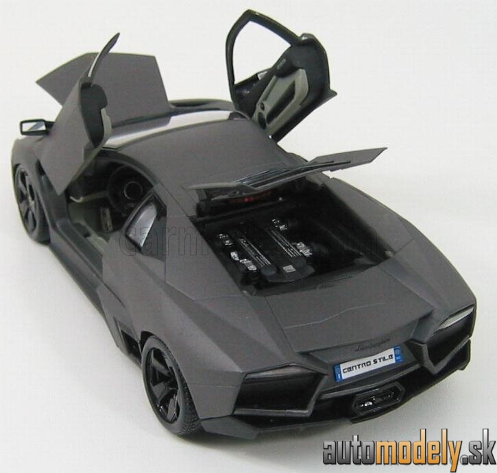 Bburago - LAMBORGHINI - REVENTON MOTORSHOW FRANCOFORTE 2007 - DARK GREY MET - 1:18