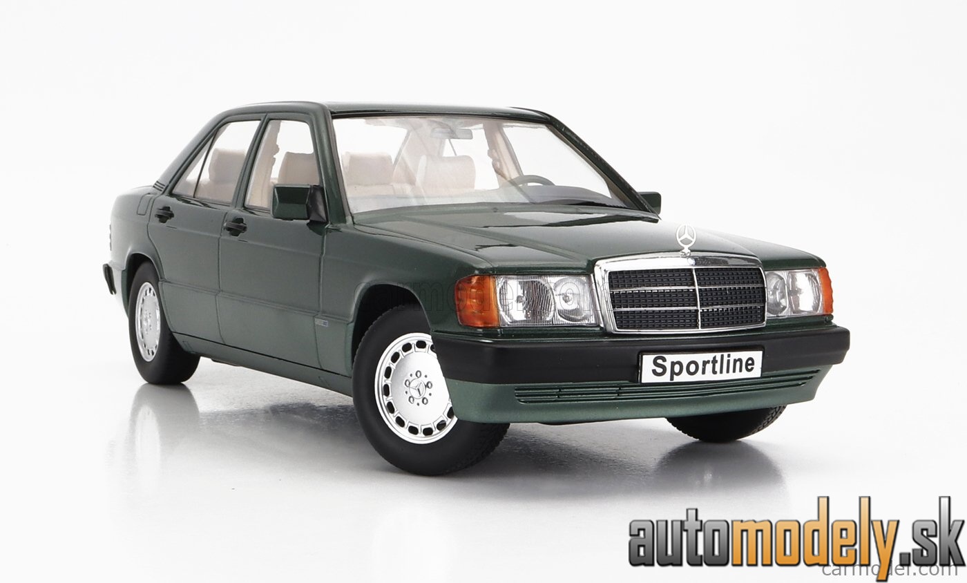 Triple9 - MERCEDES BENZ 190E 2.3 SPORTLINE (W201) 1993 GREEN - 1:18