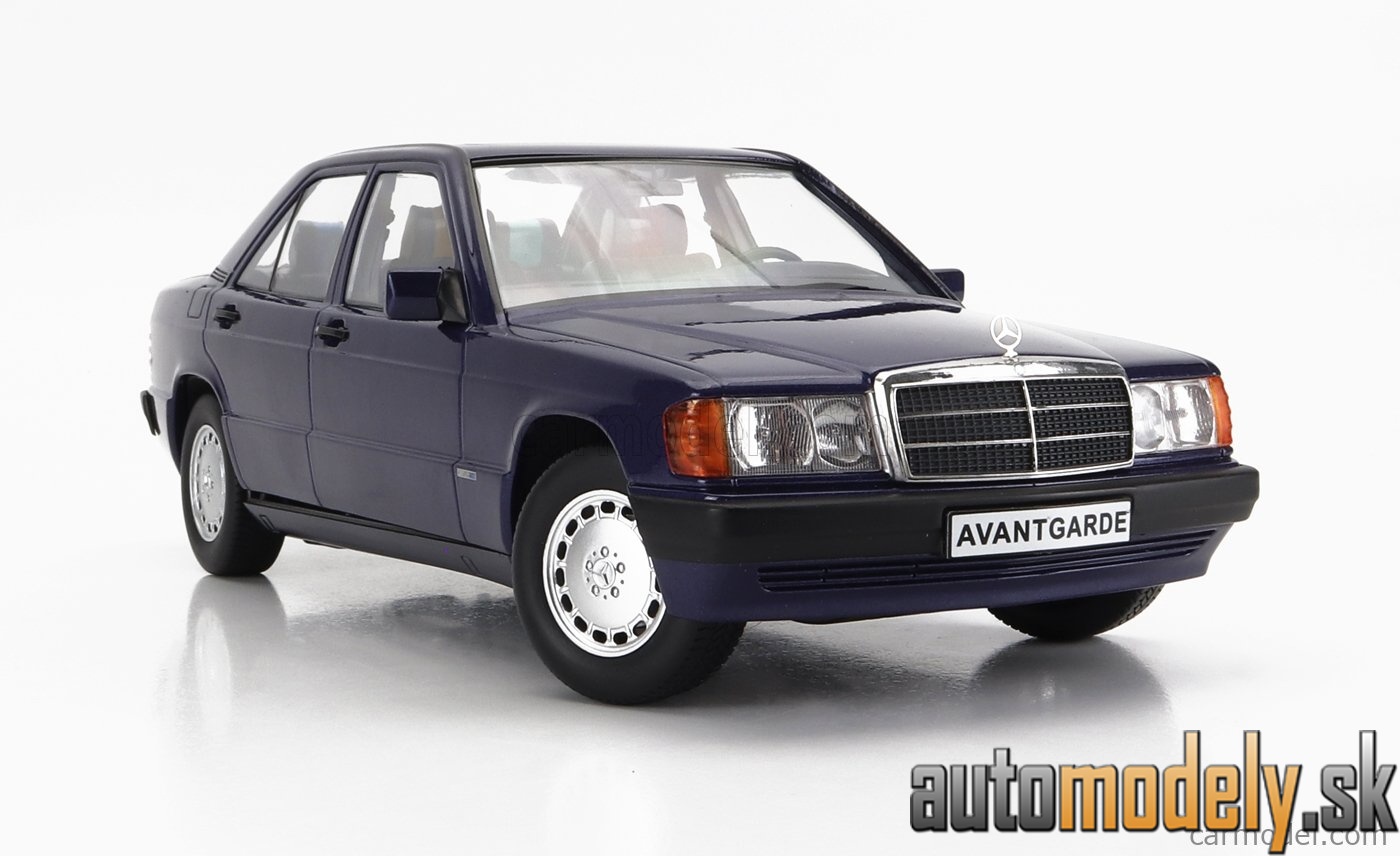 Triple9 - MERCEDES BENZ 190E 2.3 AVANTGARDE (W201) 1993 BLUE - 1:18