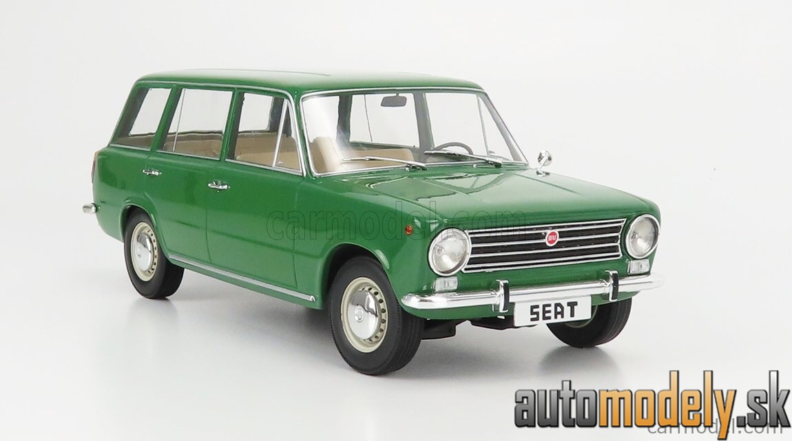Triple9 - SEAT FIAT 124 FAMILIARE 1968 GREEN - 1:18
