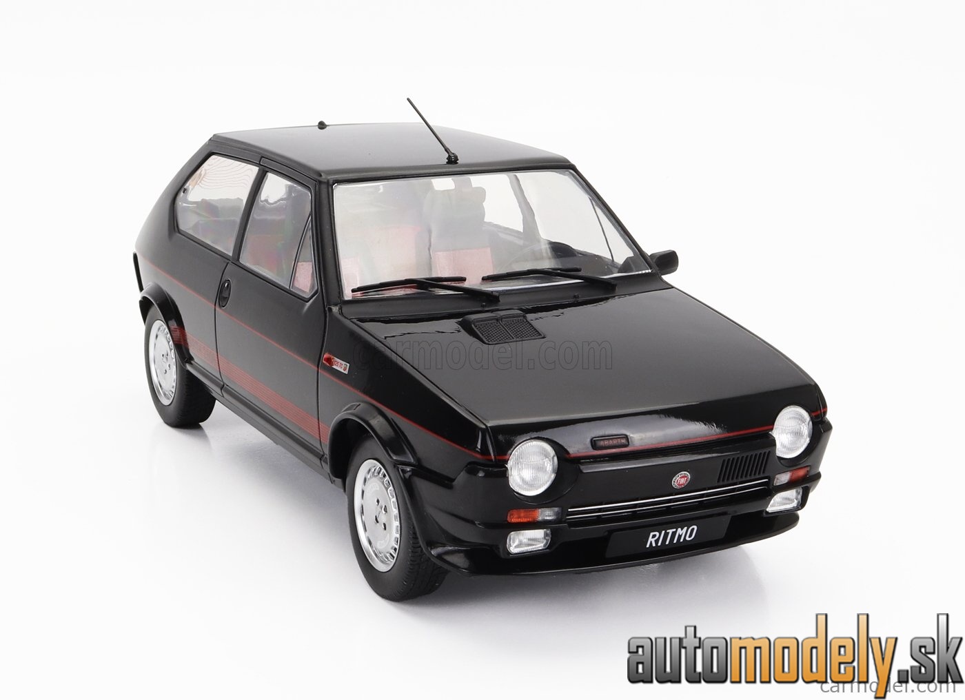 MCG - FIAT RITMO ABARTH 125TC 1980 BLACK - 1:18