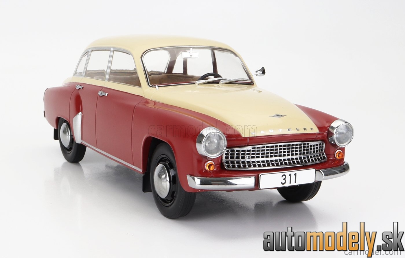 MCG - WARTBURG 311 1959 RED BEIGE - 1:18