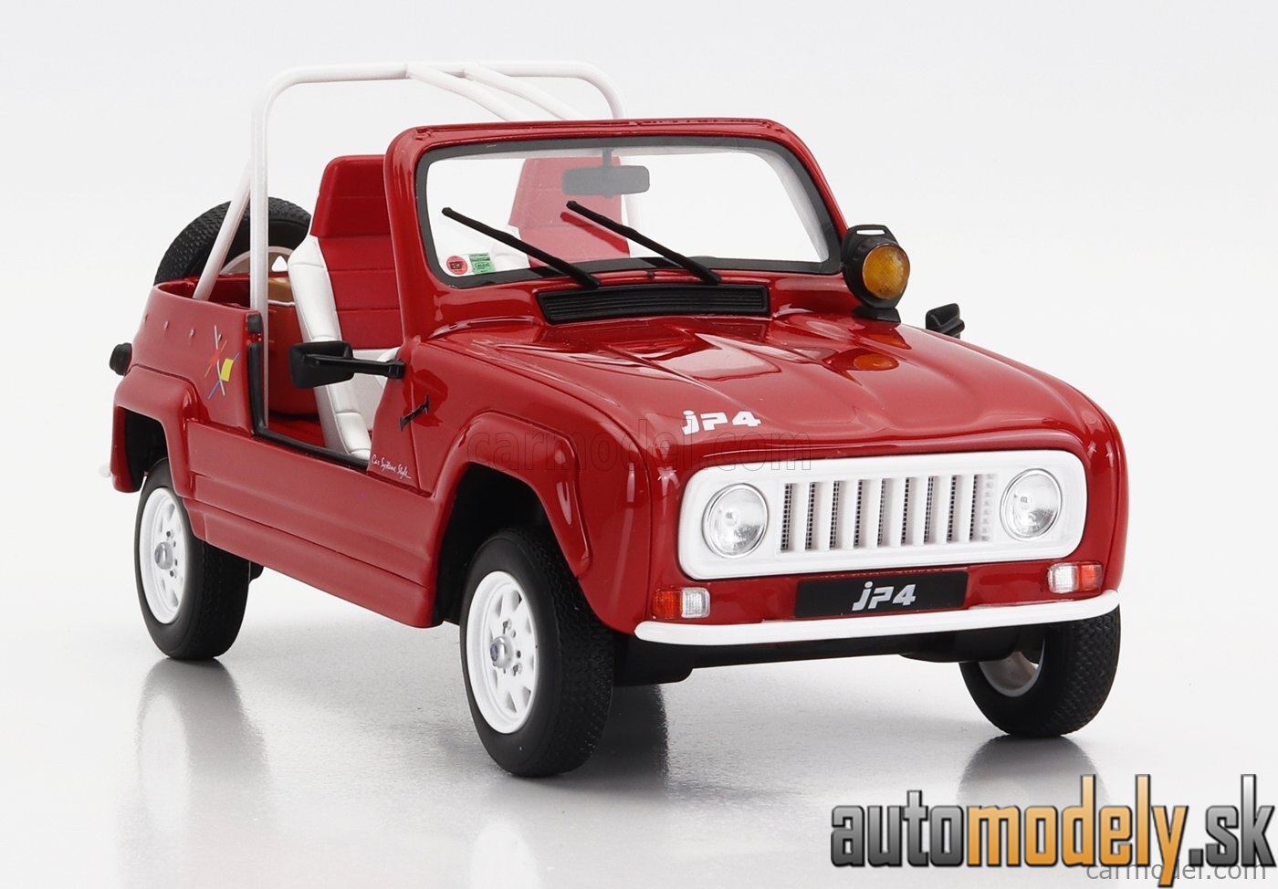 OttOmobile - RENAULT R4 JP4 1987 RED - 1:18