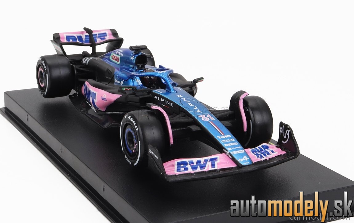 Bburago - RENAULT F1 A523 TEAM BWT ALPINE F1 N 31 SEASON 2023 ESTEBAN OCON - 1:43