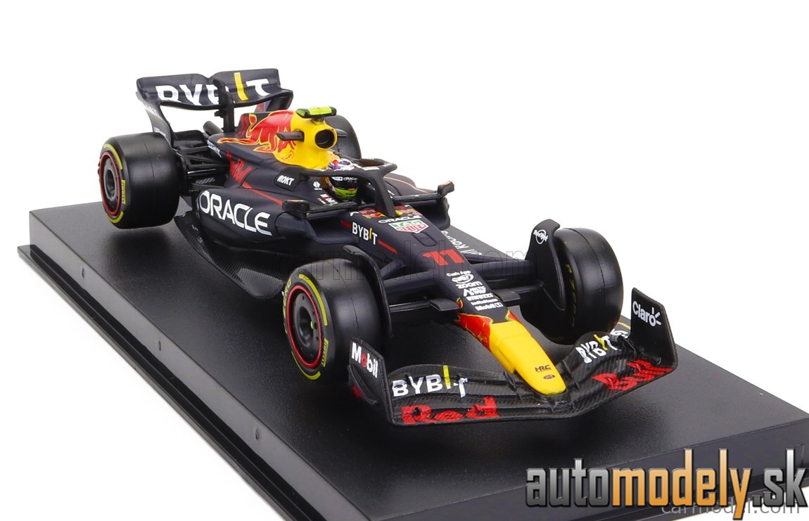 Bburago - RED BULL F1 RB19 TEAM ORACLE RED BULL RACING N 11 SEASON 2023 SERGIO PEREZ - 1:43