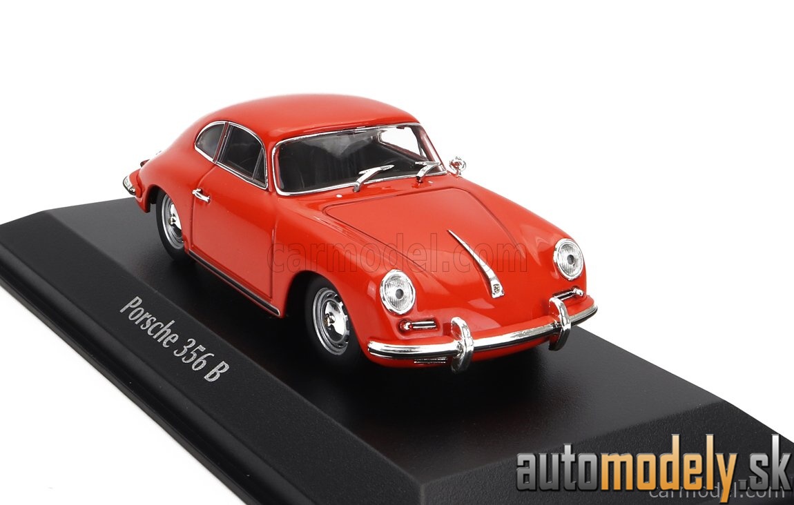Minichamps - PORSCHE 356 B COUPE 1961 ORANGE - 1:43