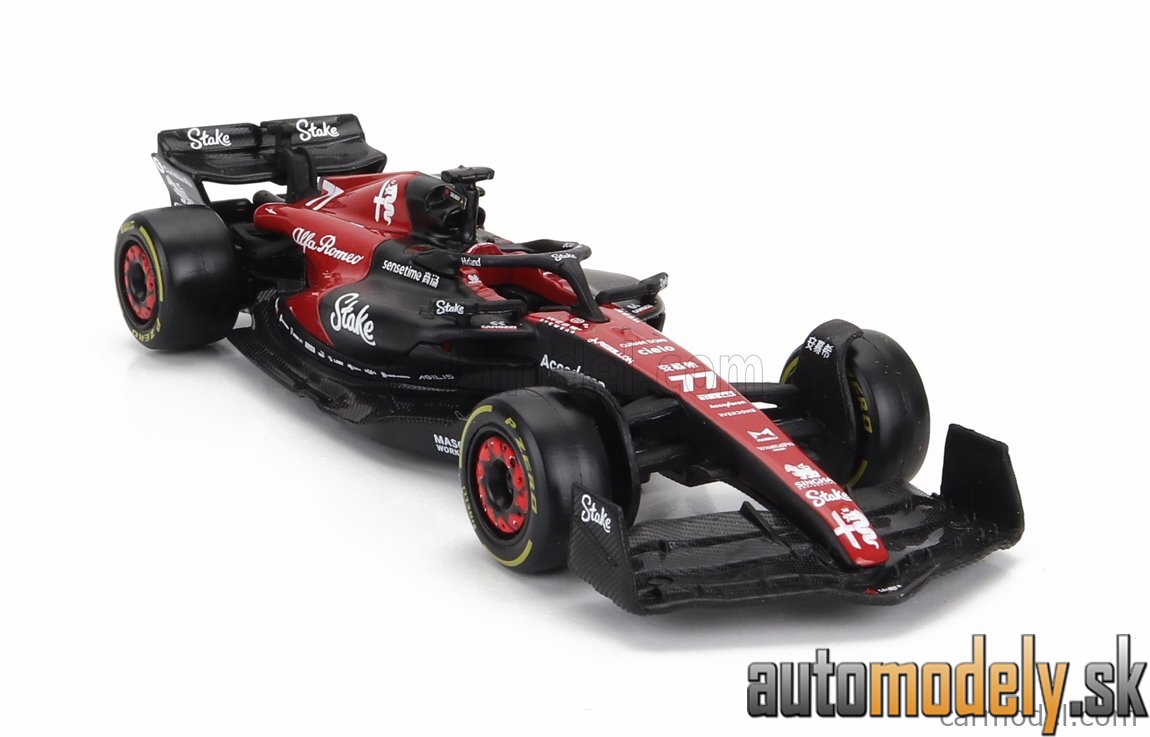 Bburago - ALFA ROMEO F1 C43 TEAM STAKE N 77 SEASON 2023 VALTTERI BOTTAS - 1:43
