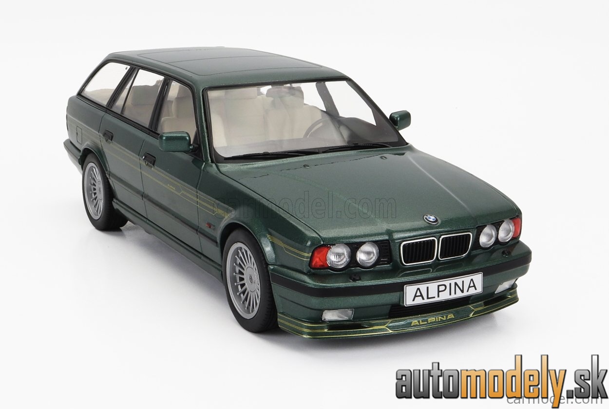 MCG - BMW 5-SERIES B10 4.6 ALPINA TOURING (E34) SW STATION WAGON 1989 GREEN MET - 1:18