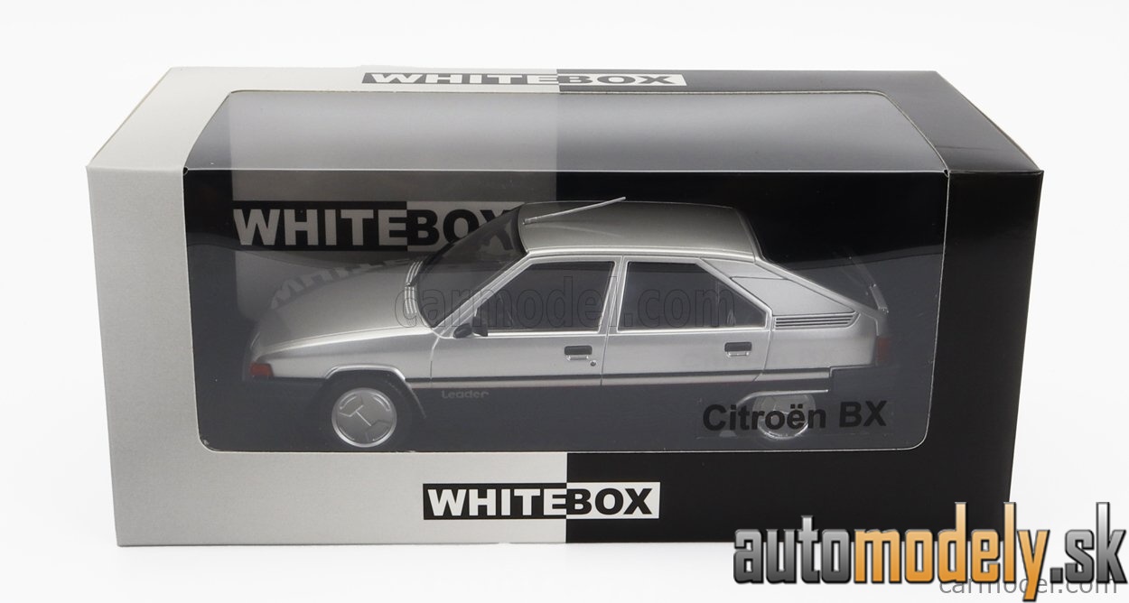 WhiteBox - CITROEN BX LEADER 1982 SILVER - 1:24