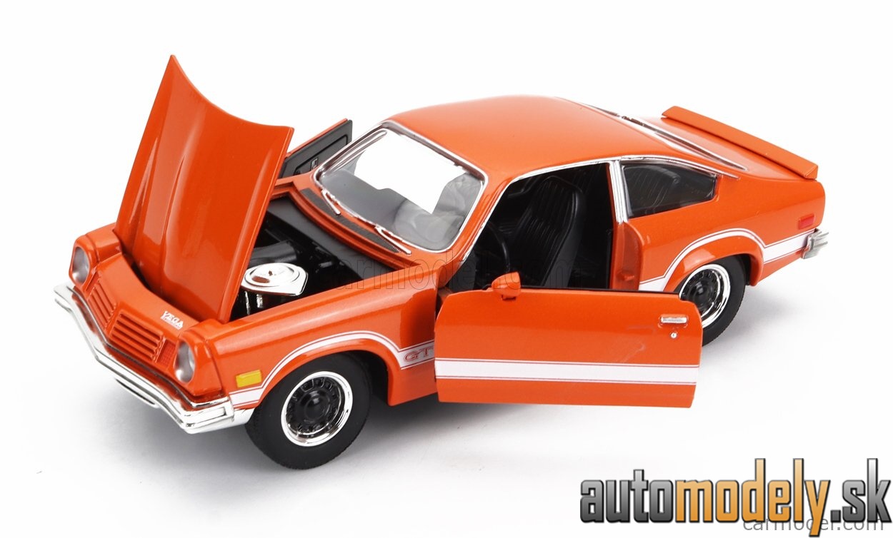Motormax - CHEVROLET VEGA GT 1974 ORANGE WHITE - 1:24