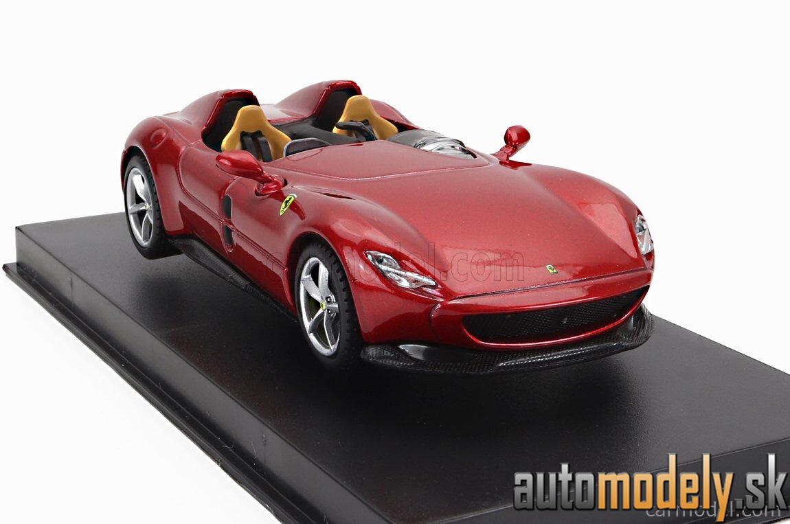 Bburago - FERRARI MONZA SP2 2018 RED MET - 1:43