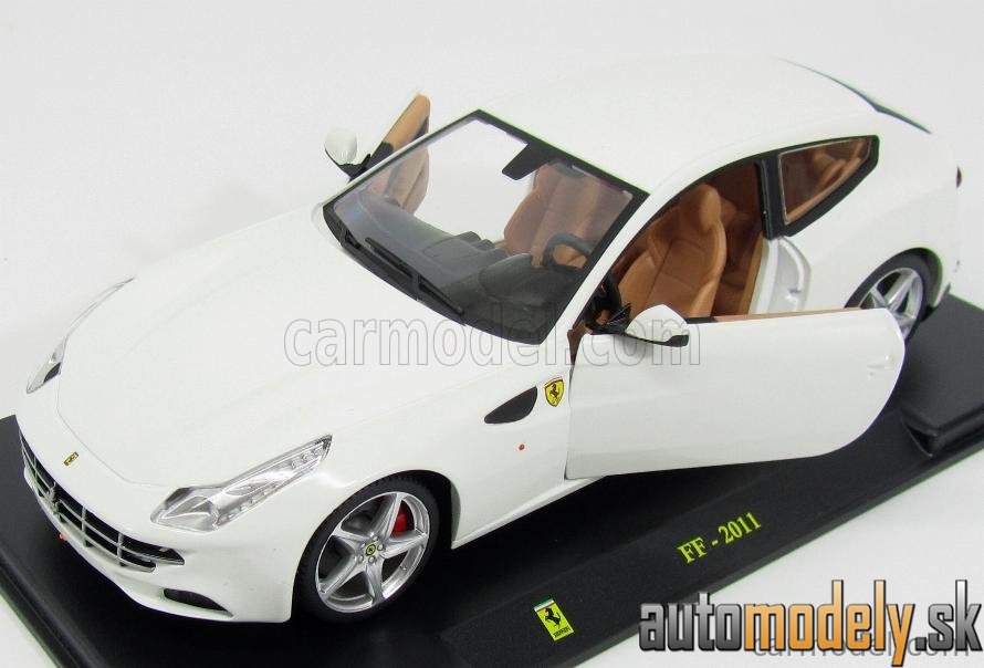 Edicola - FERRARI FF (FERRARI FOUR) 2011 WHITE - 1:24