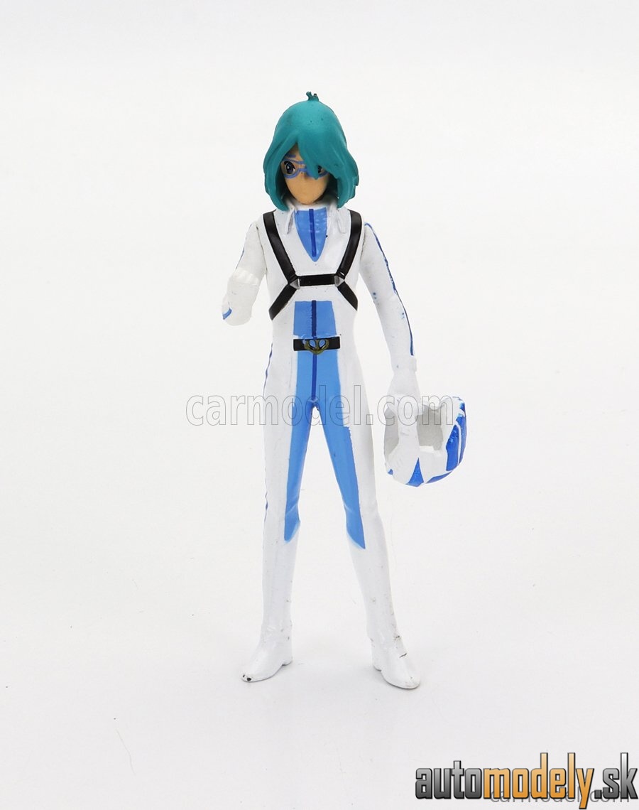 Jada - TOYOTA SUPRA WITH MAX STERLING FIGURE ROBOTECH 2020 LIGHT BLUE WHITE - 1:24