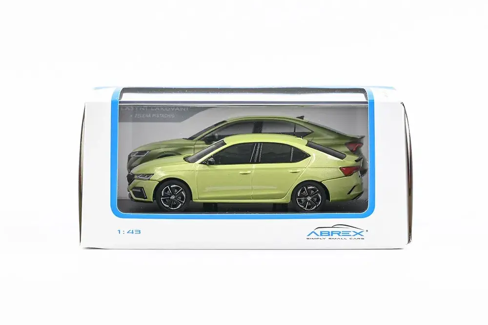  Abrex - Škoda Octavia IV RS (2020) - Zelená Pistachio Metalíza - 1:43