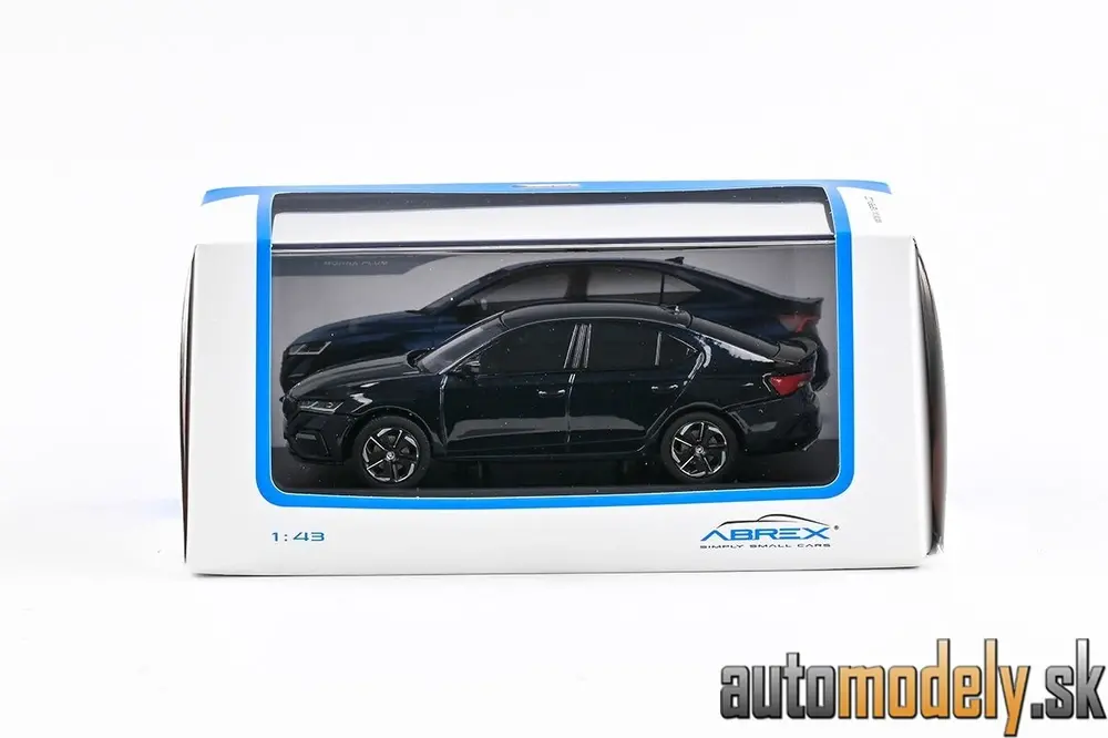  Abrex - Škoda Octavia IV RS (2020) - Modrá Plum Metalíza - 1:43