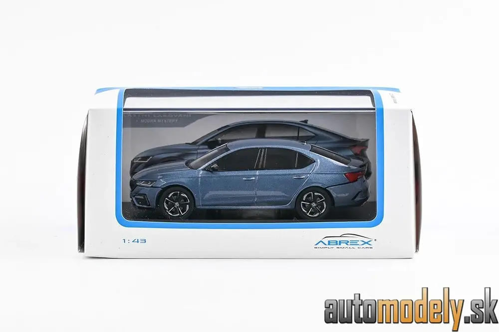  Abrex - Škoda Octavia IV RS (2020) - Modrá Mystery Metalíza - 1:43