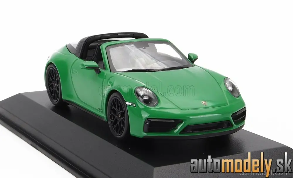 Minichamps - PORSCHE 911 992 TARGA 4 GTS 2022 GREEN - 1:43