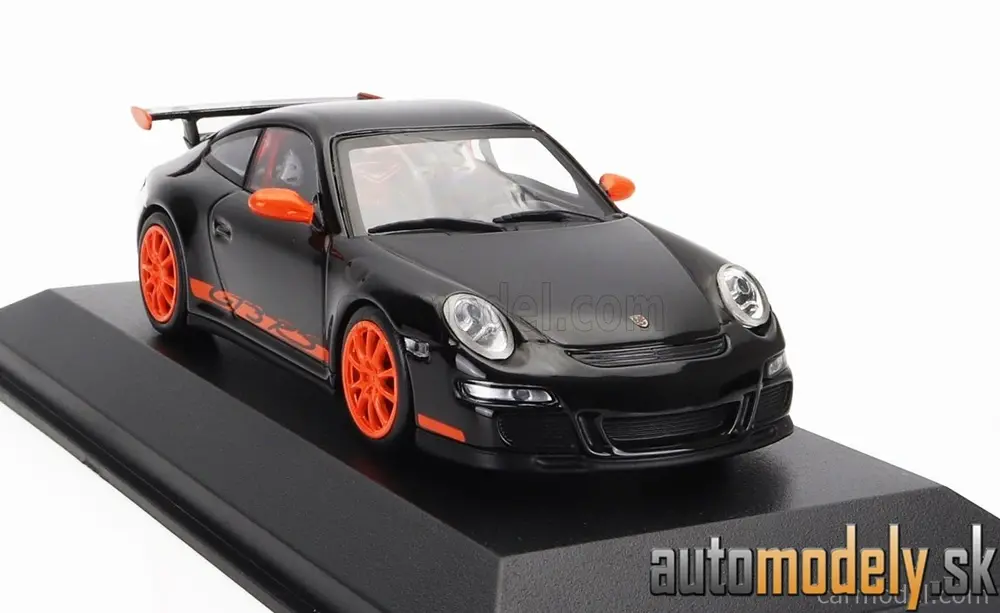 Minichamps - PORSCHE 911 997 GT3 RS COUPE 2006 BLACK ORANGE - 1:43