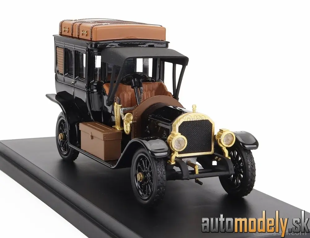 RIO - MERCEDES BENZ 70 CV LIMOUSINE 1908 BLACK - 1:43