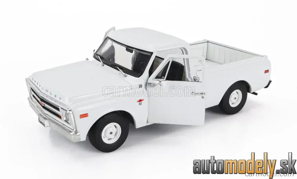 GreenLight - CHEVROLET C-10 PICK-UP 1968 STARSKY AND HUTCH WHITE - 1:24
