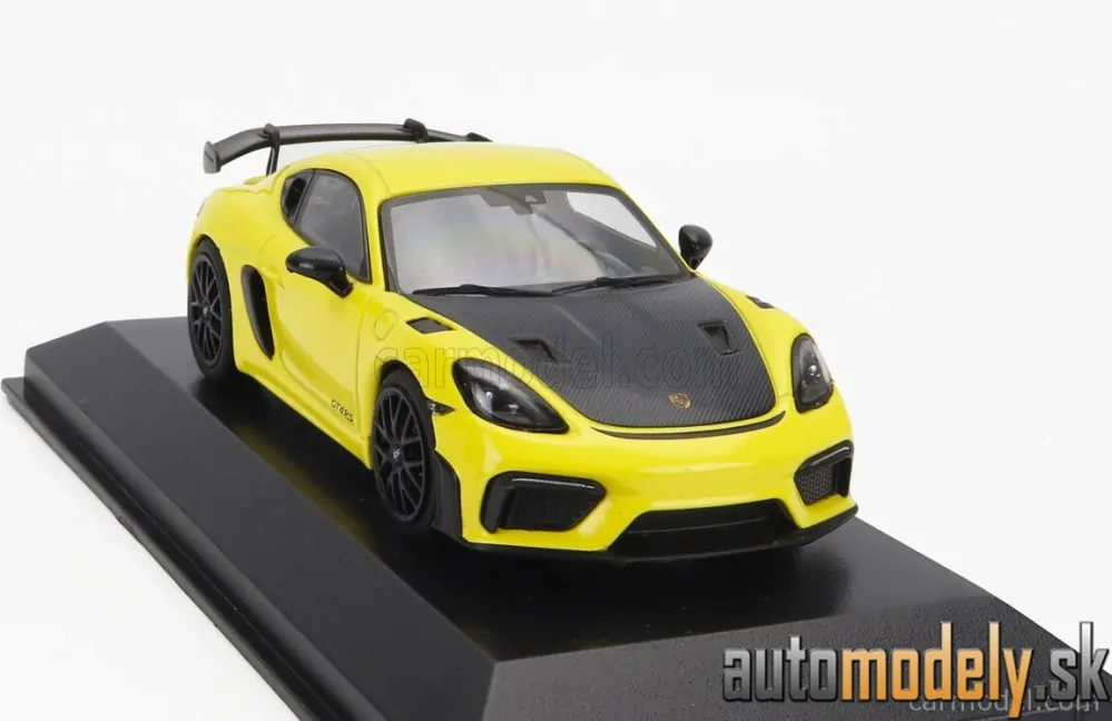 Minichamps - PORSCHE 718 (982) CAYMAN GT4 RS 2021 BLACK RIMS - 1:43