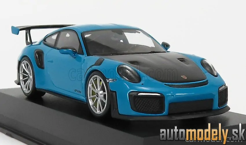 Minichamps - PORSCHE 911 991-2 GT2 RS COUPE 2018 SILVER RIMS - 1:43