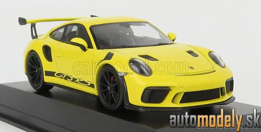 Minichamps - PORSCHE 911 991-2 GT3 RS COUPE 2018 BLACK RIMS - 1:43