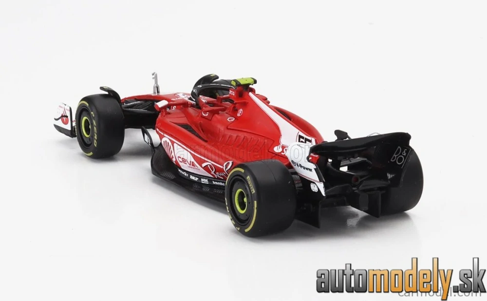Bburago - FERRARI - F1 SF-23 TEAM SCUDERIA FERRARI N 55 LAS VEGAS USA GP 2023 CARLOS SAINZ - 1:43