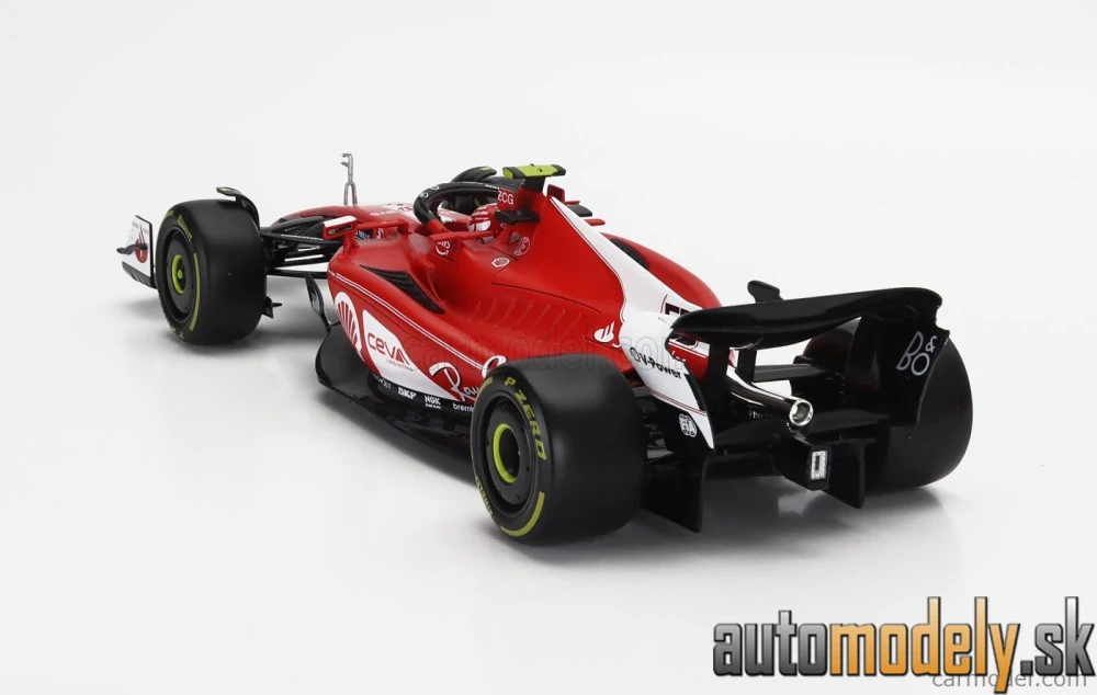 Bburago - FERRARI F1 SF-23 TEAM SCUDERIA FERRARI N 55 LAS VEGAS USA GP 2023 CARLOS SAINZ - 1:18