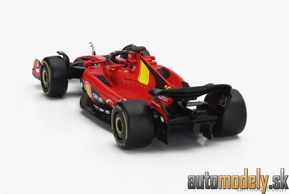 Bburago - FERRARI F1 SF-23 TEAM SCUDERIA FERRARI N 16 4th MONZA ITALY GP 2023 CHARLES LECLERC - 1:43