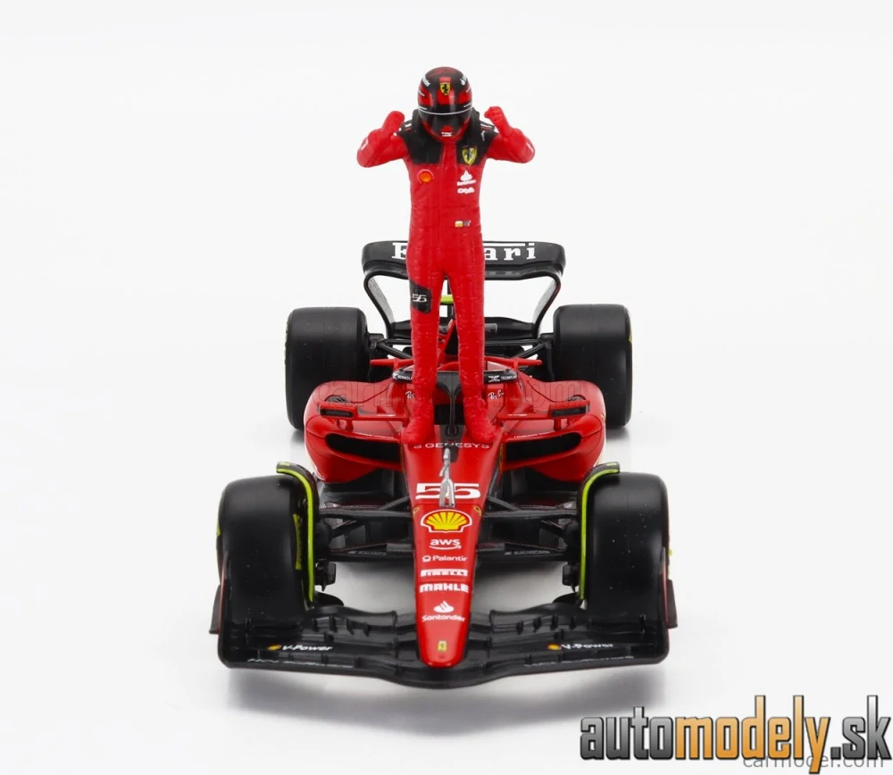 Bburago - FERRARI F1 SF-23 TEAM SCUDERIA FERRARI N 16 SEASON 2023 CHARLES LECLERC - 1:24