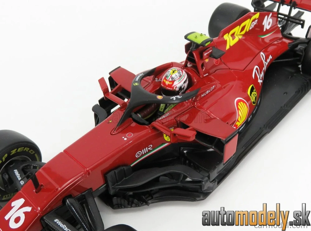 BURAGO - FERRARI - F1 SF1000 TEAM SCUDERIA FERRARI N 16 8th TOSCANA GP MUGELLO 1000th GP FERRARI F1 2020 C.LECLERC - 1:18