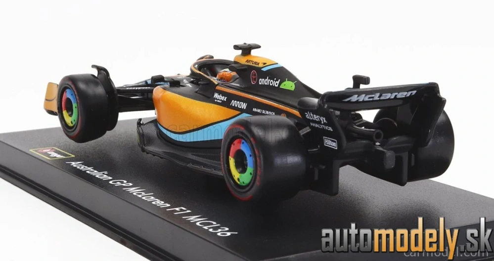 BURAGO - McLAREN - F1 MCL36 TEAM MCLAREN N 3 AUSTRALIAN GP 2022 DANIEL RICCIARDO - 1:43
