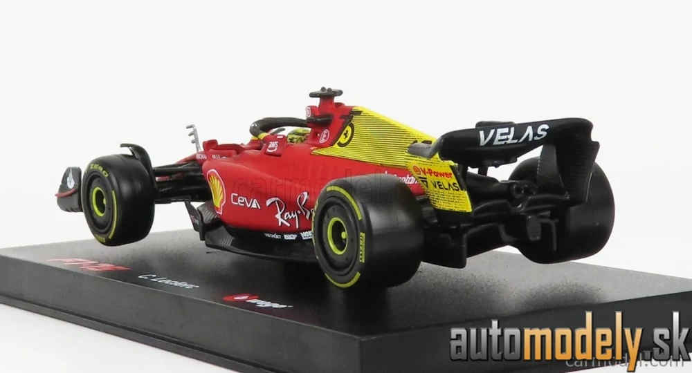 BURAGO - FERRARI - F1-75 SCUDERIA FERRARI N 16 2nd MONZA GP ITALY (POLE POSITION) 2022 CHARLES LECLERC - 1:43