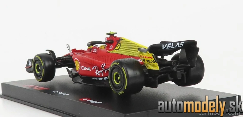 BURAGO - FERRARI - F1-75 SCUDERIA FERRARI N 55 4th MONZA GP ITALY 2022 CARLOS SAINZ - 1:43