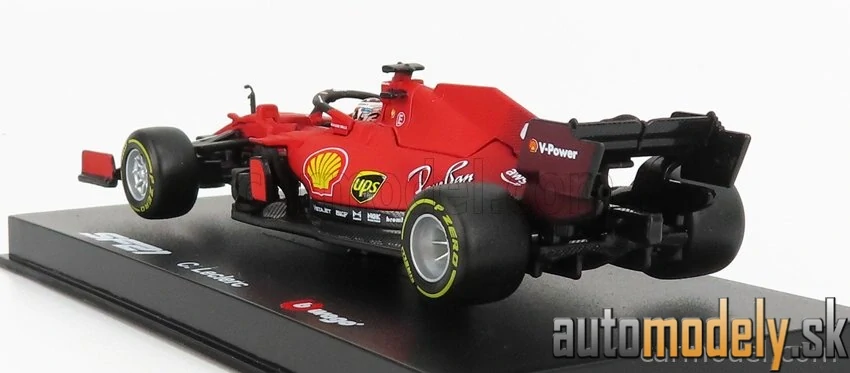 BURAGO - FERRARI - F1 SF21 TEAM SCUDERIA FERRARI MISSION WINNOW N 16 SEASON 2021 CHARLES LECLERC - 1:43