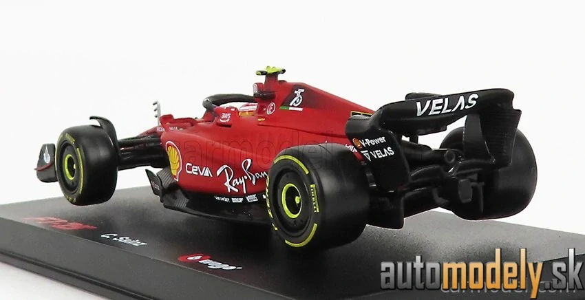 BURAGO - FERRARI - F1-75 SCUDERIA FERRARI N 55 SEASON 2022 CARLOS SAINZ - 1:43