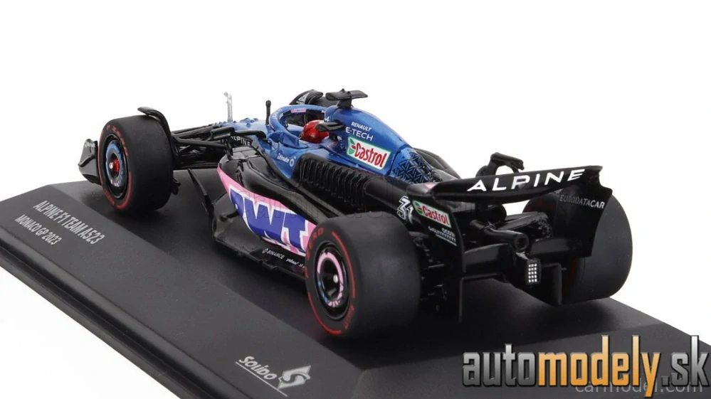 SOLIDO - ALPINE - F1 A523 TEAM BWT ALPINE N 31 3rd MONACO GP 2023 ESTEBAN OCON - 1:43