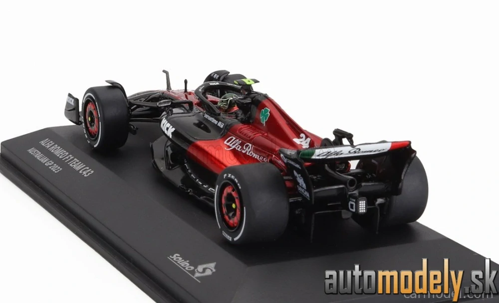 SOLIDO - ALFA ROMEO - F1 C43 TEAM STAKE N 24 AUSTRALIAN GP 2023 GUANYU ZHOU - 1:43