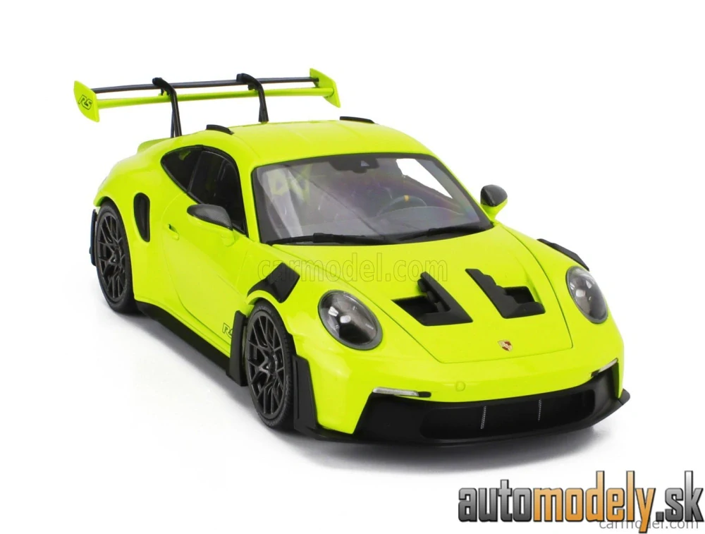 MINICHAMPS - PORSCHE - 911 992 GT3 RS COUPE 2024 - BLACK WHEELS - 1:18
