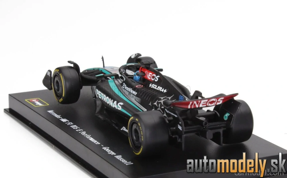 BURAGO - MERCEDES GP - F1 W15 EQ PERFORMANCE TEAM AMG PETRONAS MOTORSPORT N 44 SEASON 2024 LEWIS HAMILTON - 1:43