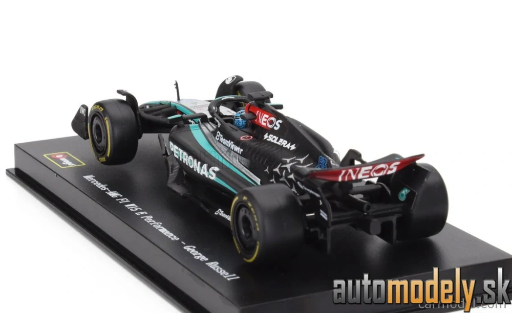 BURAGO - MERCEDES GP - F1 W15 EQ PERFORMANCE TEAM AMG PETRONAS MOTORSPORT N 63 SEASON 2024 GEORGE RUSSELL - 1:43