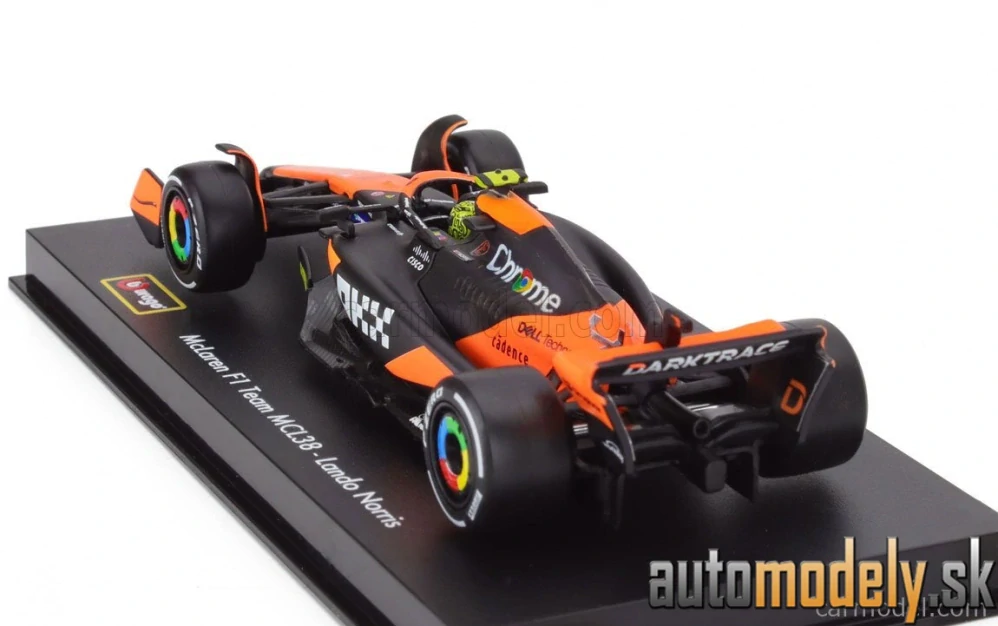 BURAGO - McLAREN - F1 MCL38 TEAM MCLAREN N 4 WINNER MIAMI GP 2024 FIRST F1 VICTORY LANDO NORRIS - 1:43