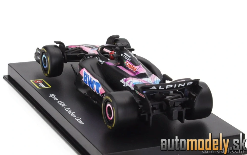 BURAGO - ALPINE - F1 A524 TEAM BWT ALPINE N 31 SEASON 2024 ESTEBAN OCON - 1:43