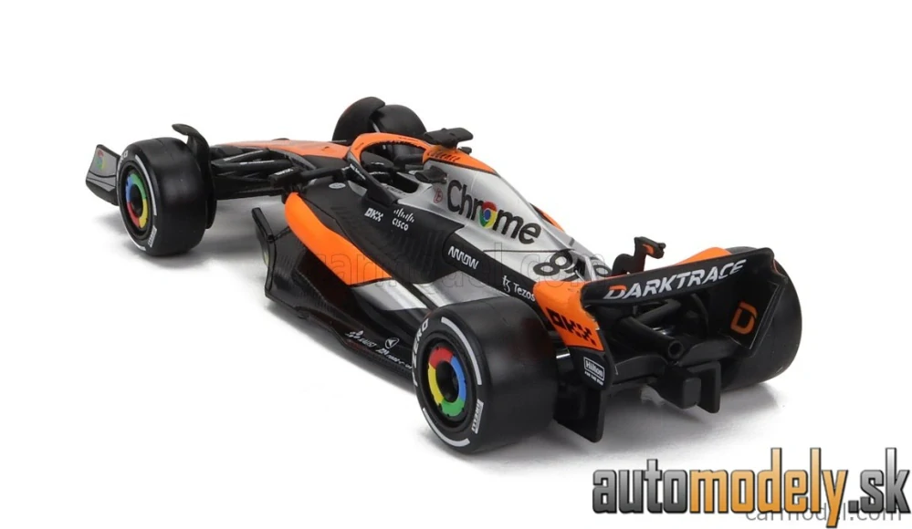 BURAGO - McLAREN - F1 MCL60 TEAM McLAREN N 81 4th BRITISH GP 2023 OSCAR PIASTRI - 1:43