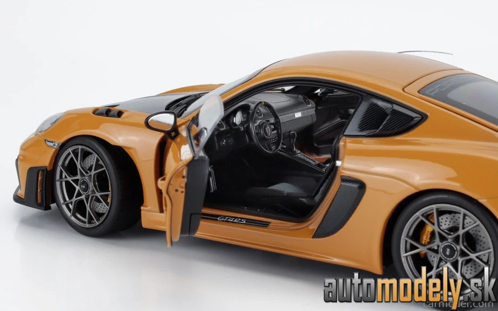 NOREV - PORSCHE - 718 CAYMAN GT4 RS WEISSACH PACKAGE 2023 - 1:18
