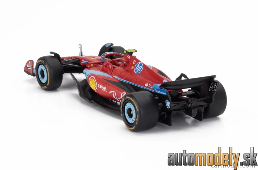 Bburago - FERRARI F1 SF-24 TEAM SCUDERIA FERRARI N 55 5th MIAMI GP 2024 CARLOS SAINZ - 1:43