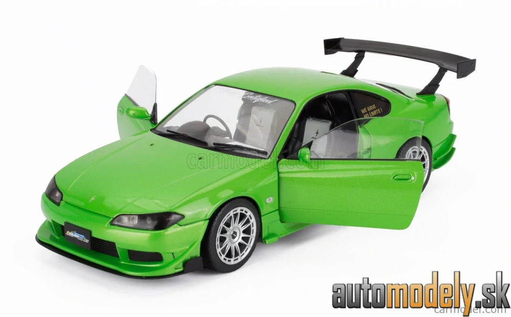 SOLIDO - NISSAN SILVIA (S15) COUPE SPEC-R AERO 1999 - 1:18